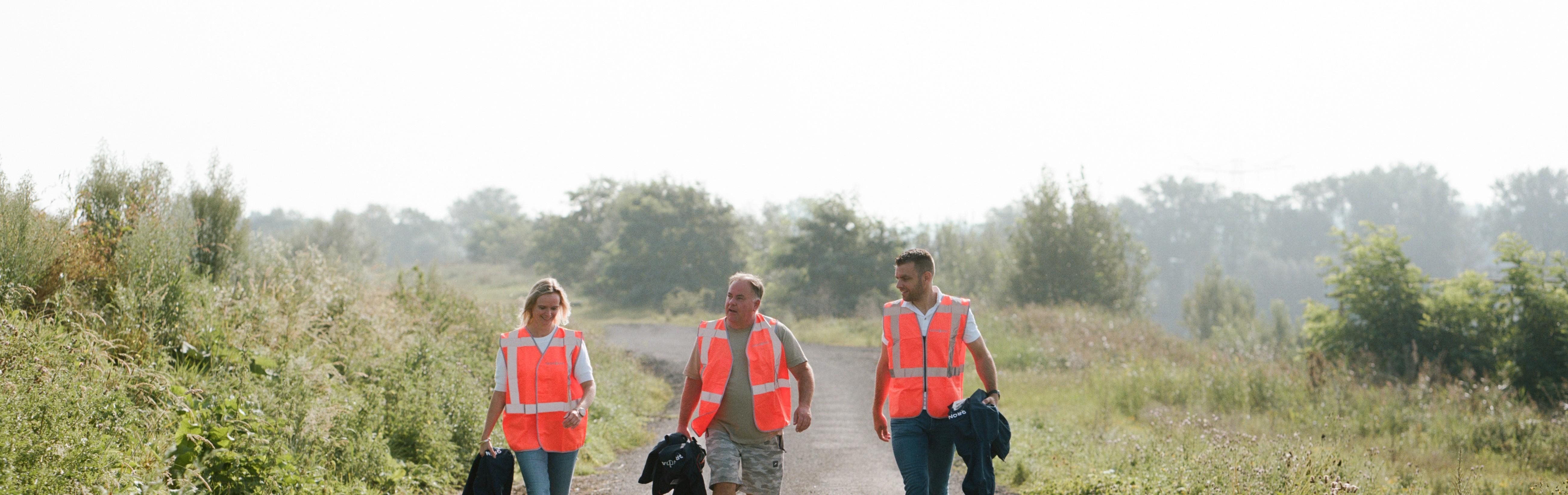 Grondbank GMG collega's 