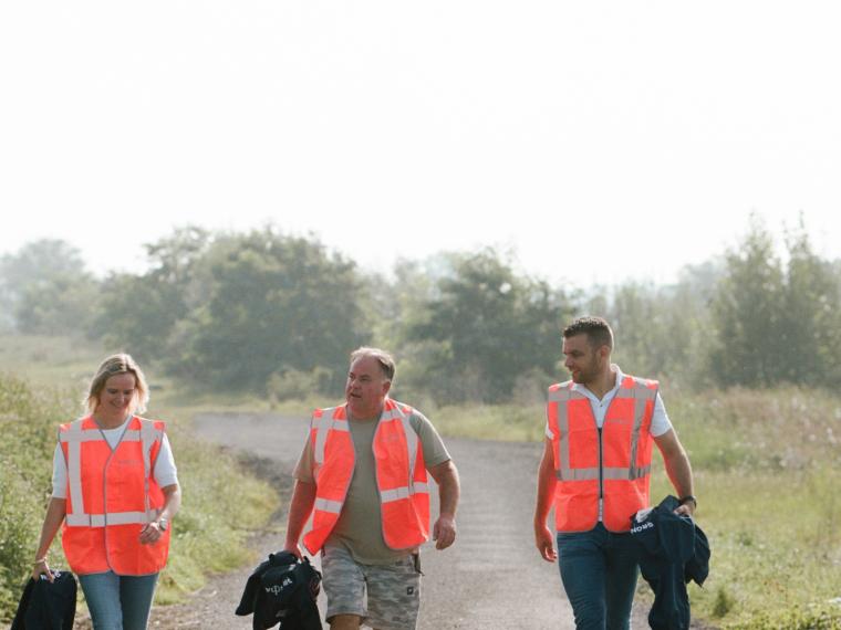 Grondbank GMG collega's 